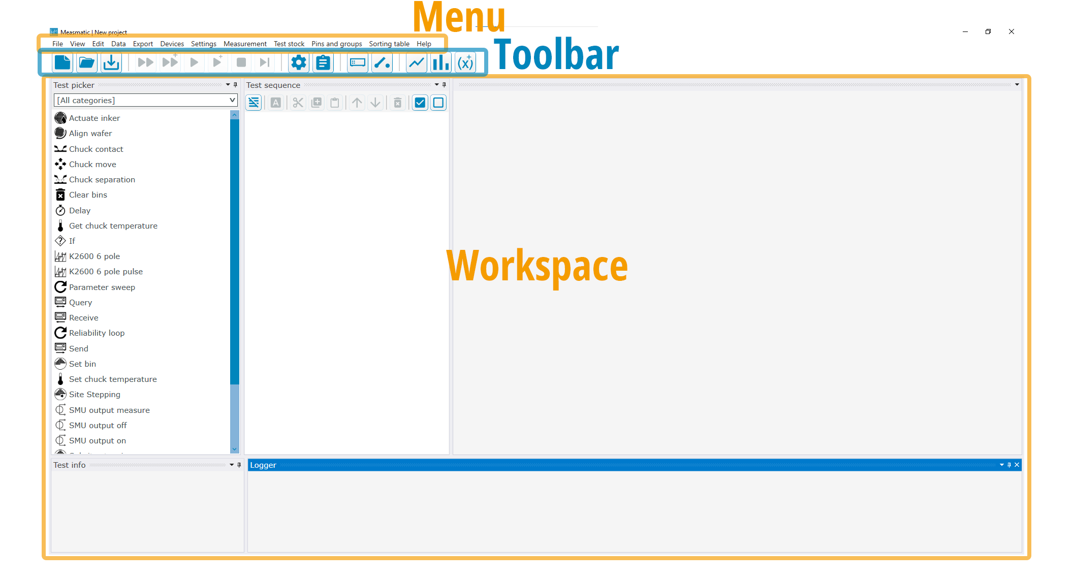 Figure 2.1: Main user interface